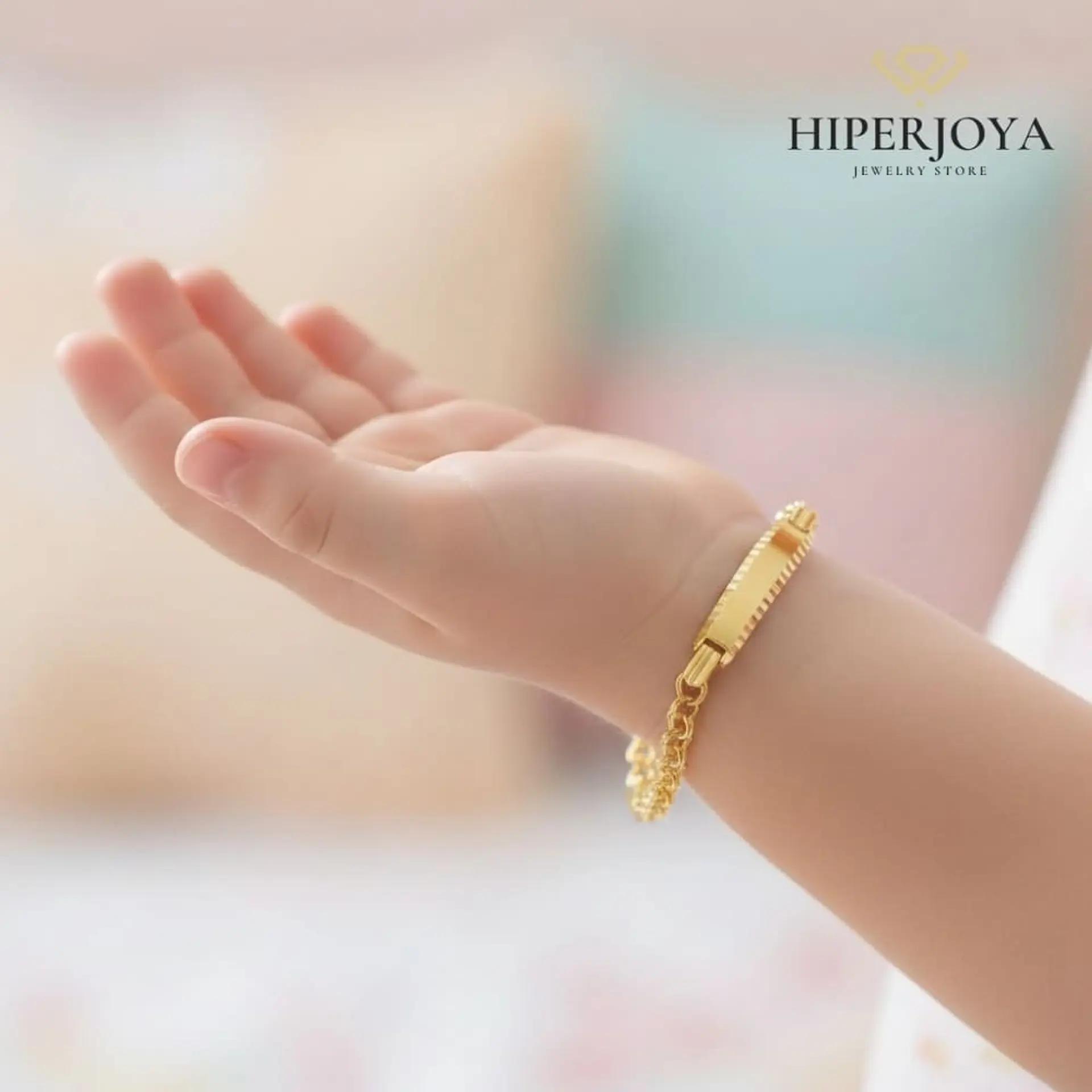 Esclava húngara de bebé Oro 18k   2