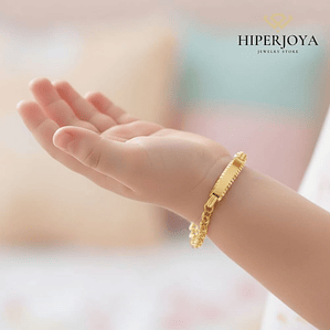 Esclava húngara de bebé Oro 18k  