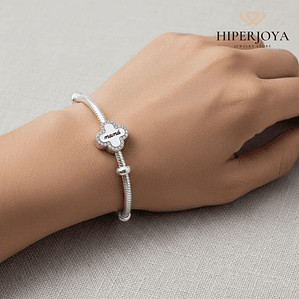 Abalorio mamá plata