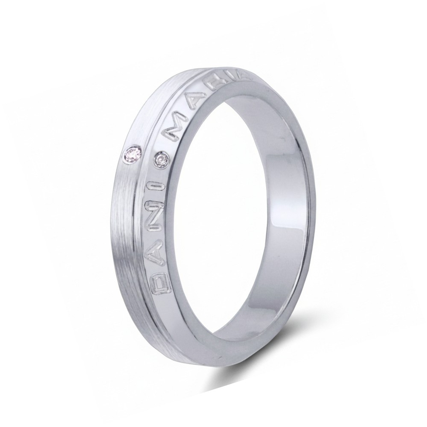 Alianza de oro 18k personalizada 16