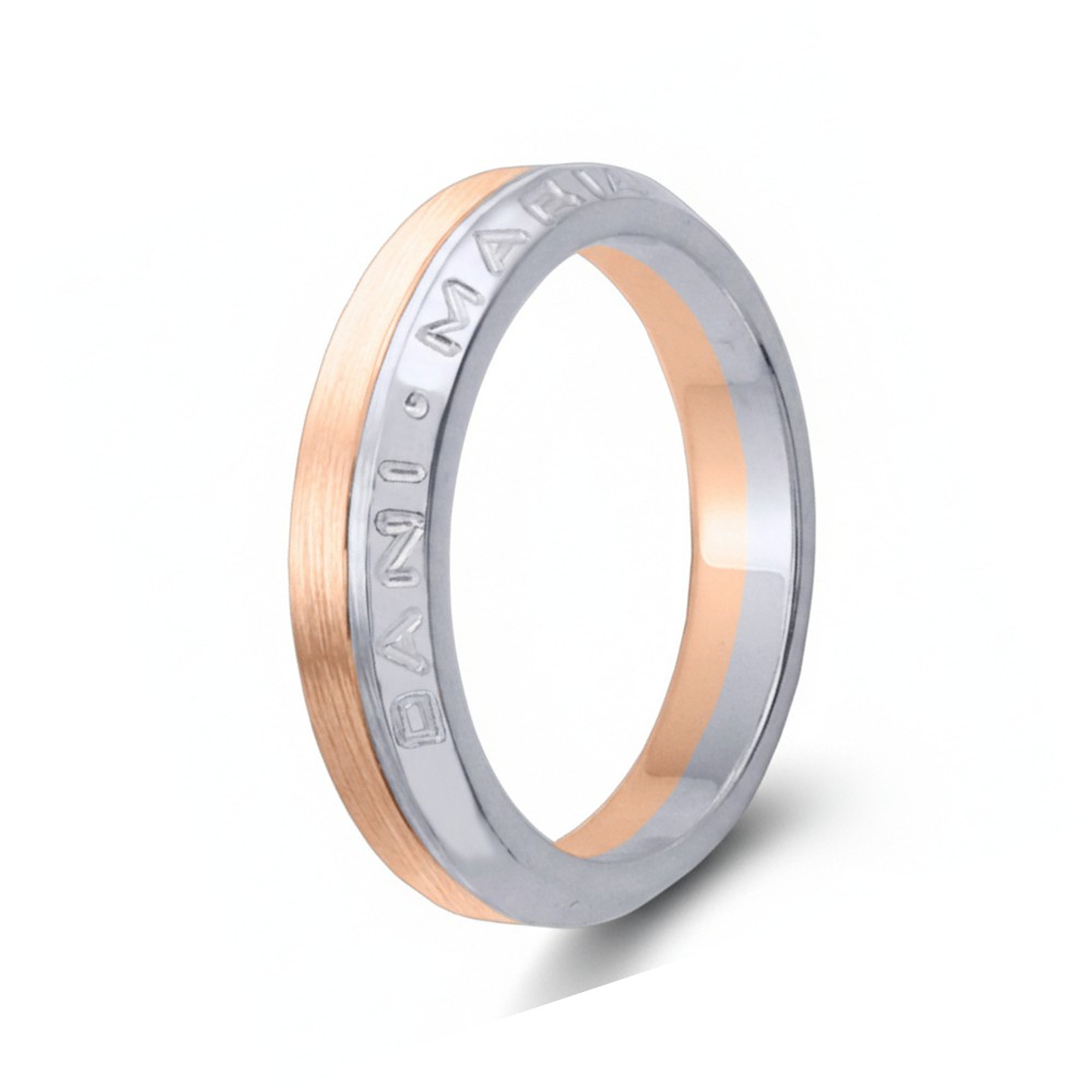 Alianza de oro 18k personalizada 38