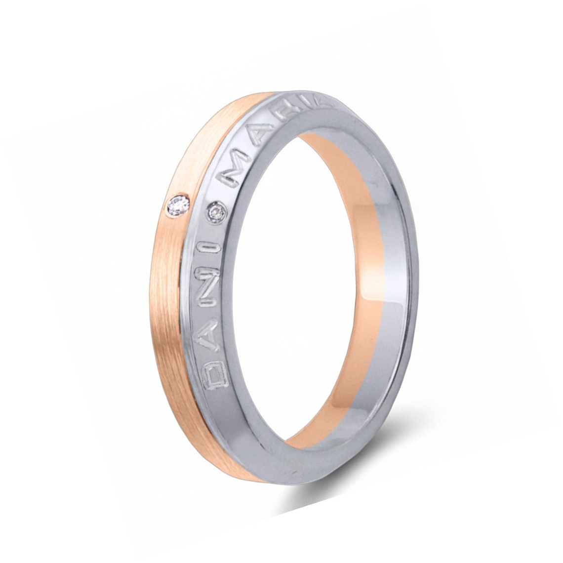 Alianza de oro 18k personalizada 8