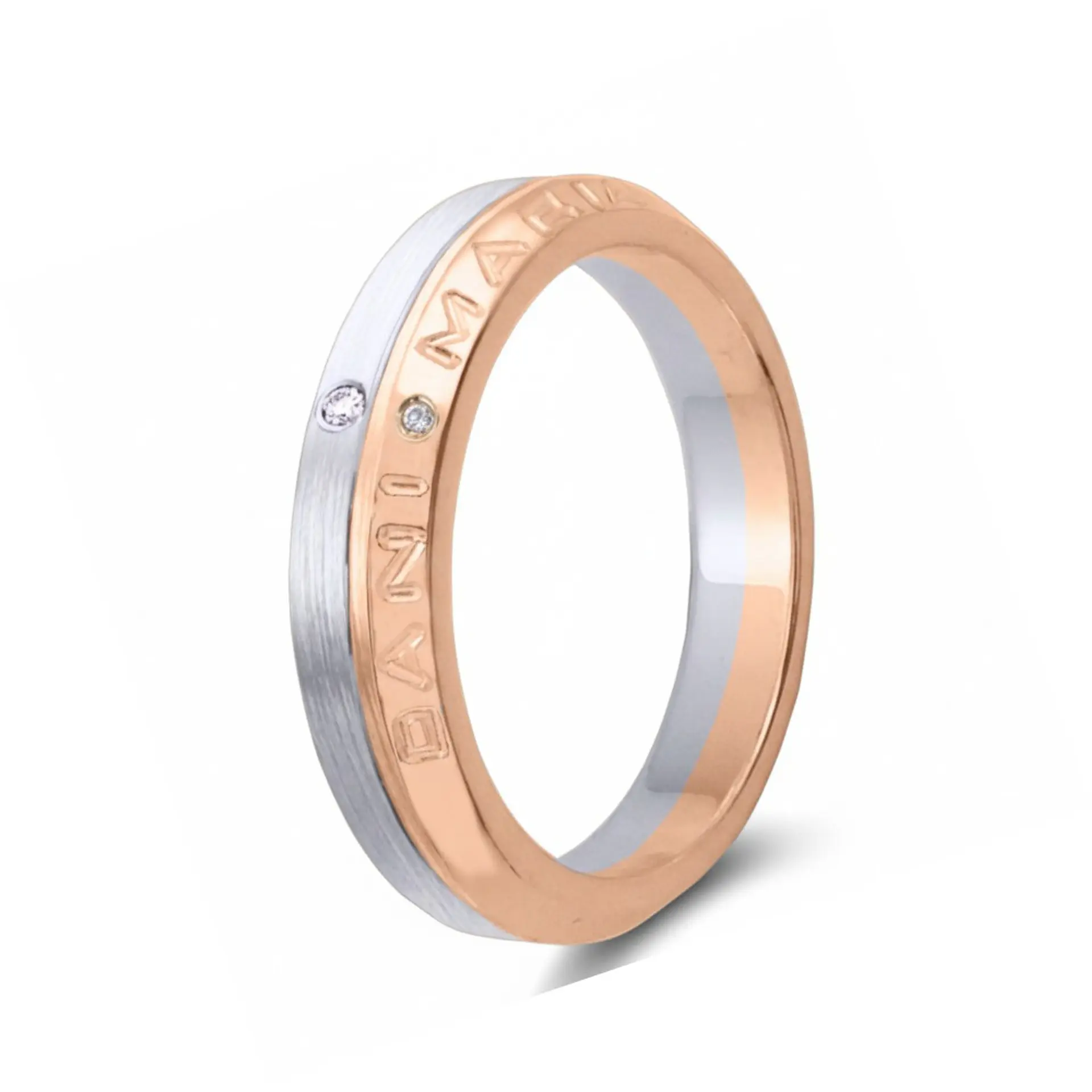 Alianza de oro 18k personalizada 36