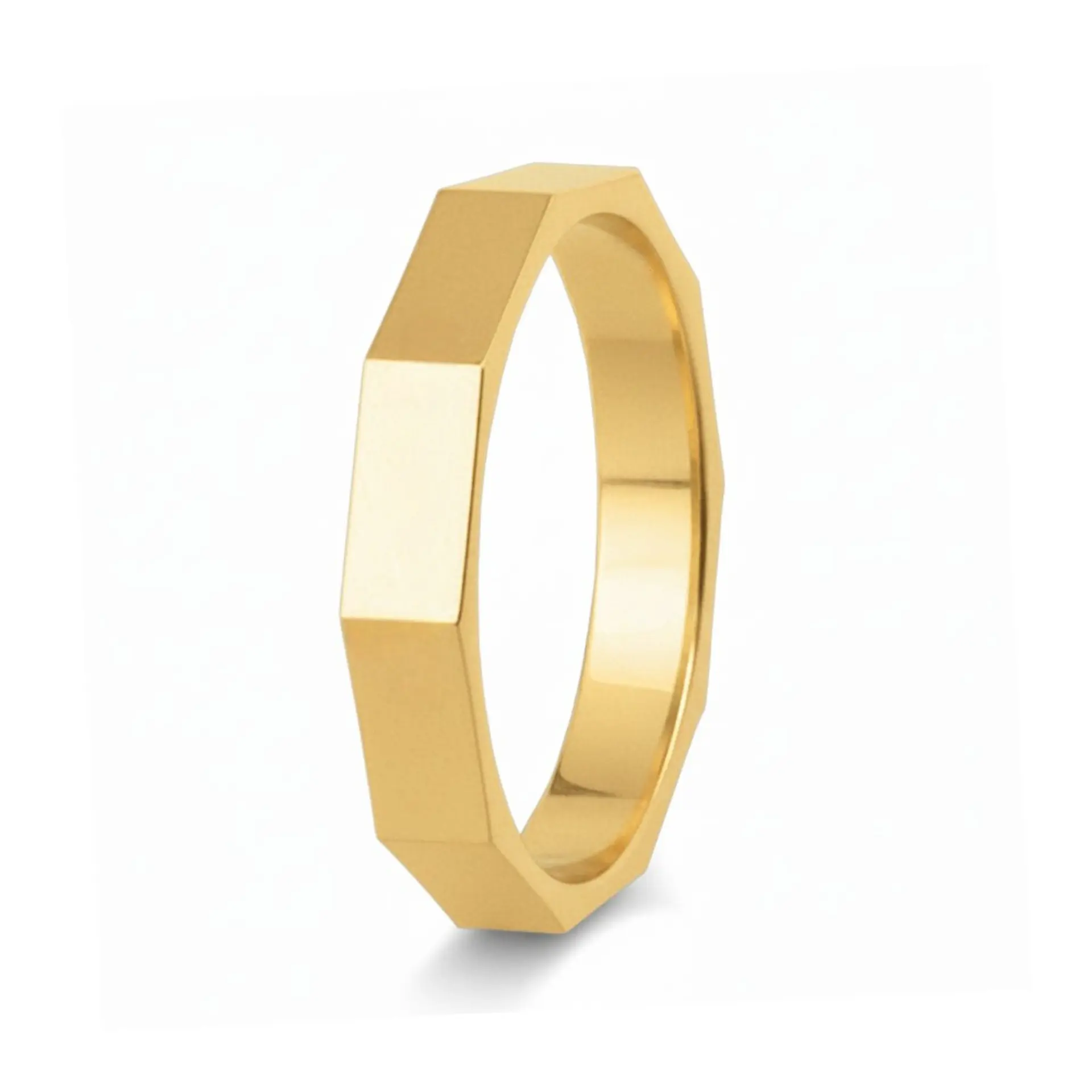 Alianza cubic oro de 18k  1