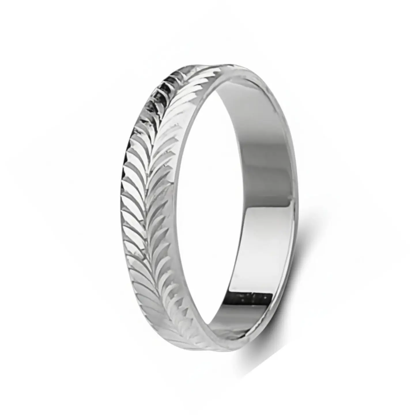 Alianza tallada en plata de ley 925 1