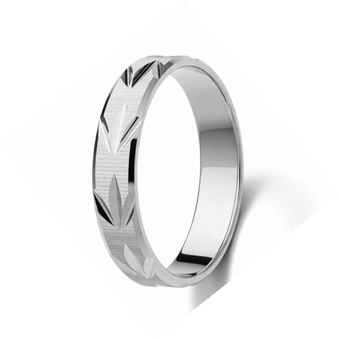 Alianza labrada en plata de ley 925 1