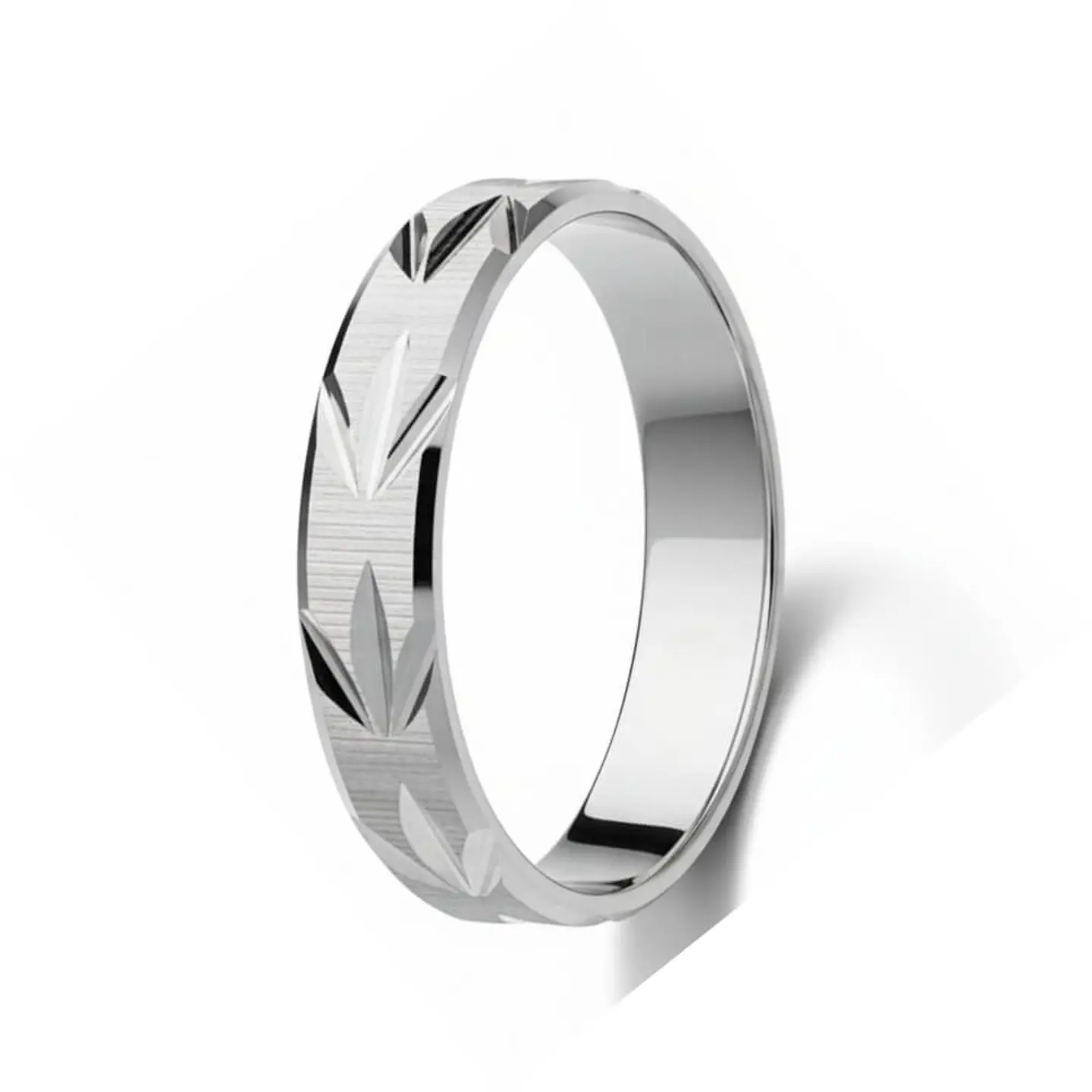 Alianza labrada en plata de ley 925 1