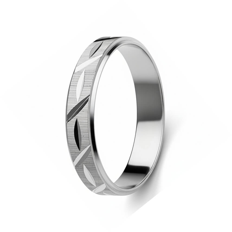 Alianza labrada en plata 1