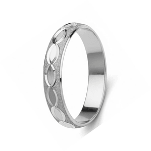 Alianza rayada con diseño 