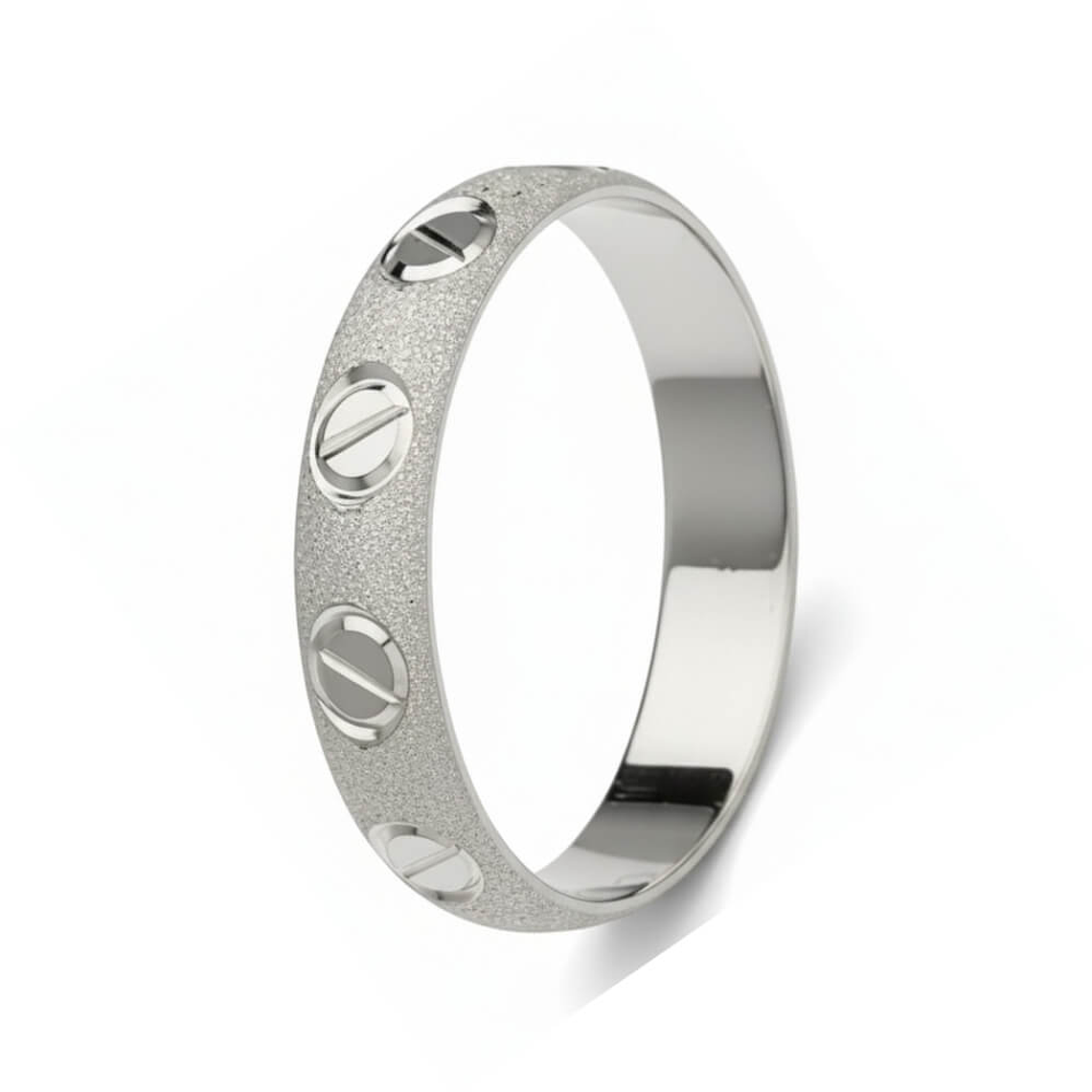 Alianza con dibujo plata de ley 925 1