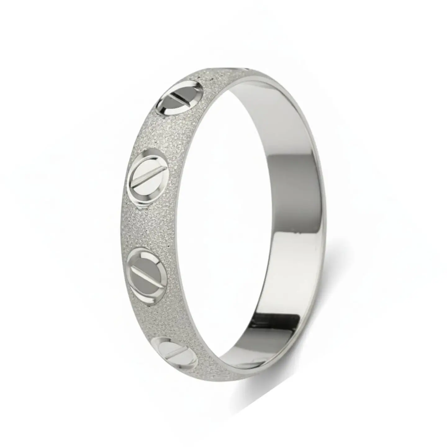 Alianza con dibujo plata de ley 925 1