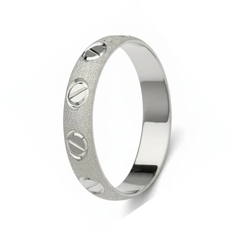 Alianza con dibujo plata de ley 925 1