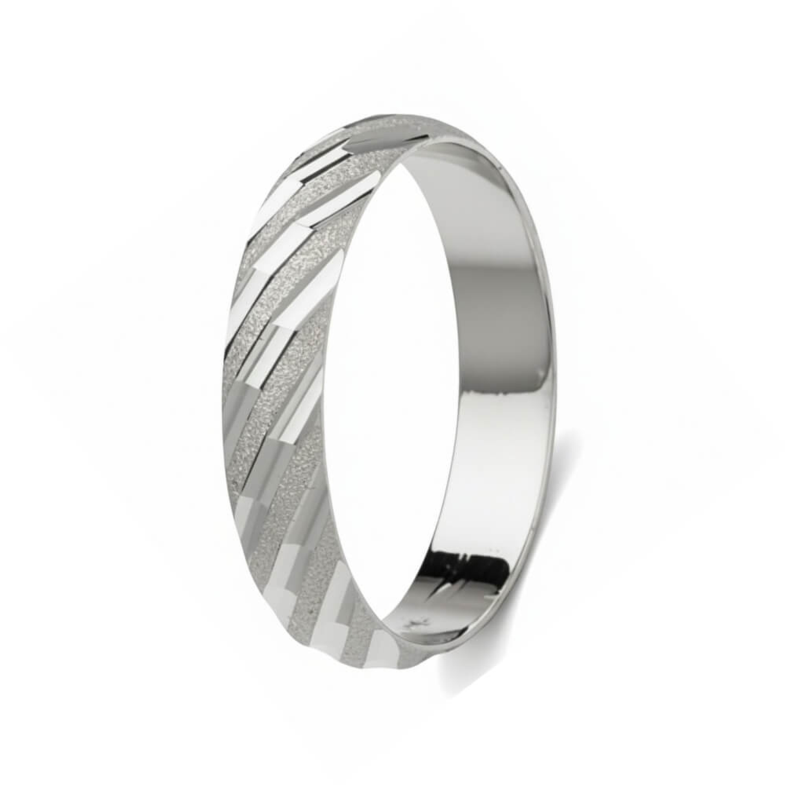 Alianza de boda en plata de ley 925 1