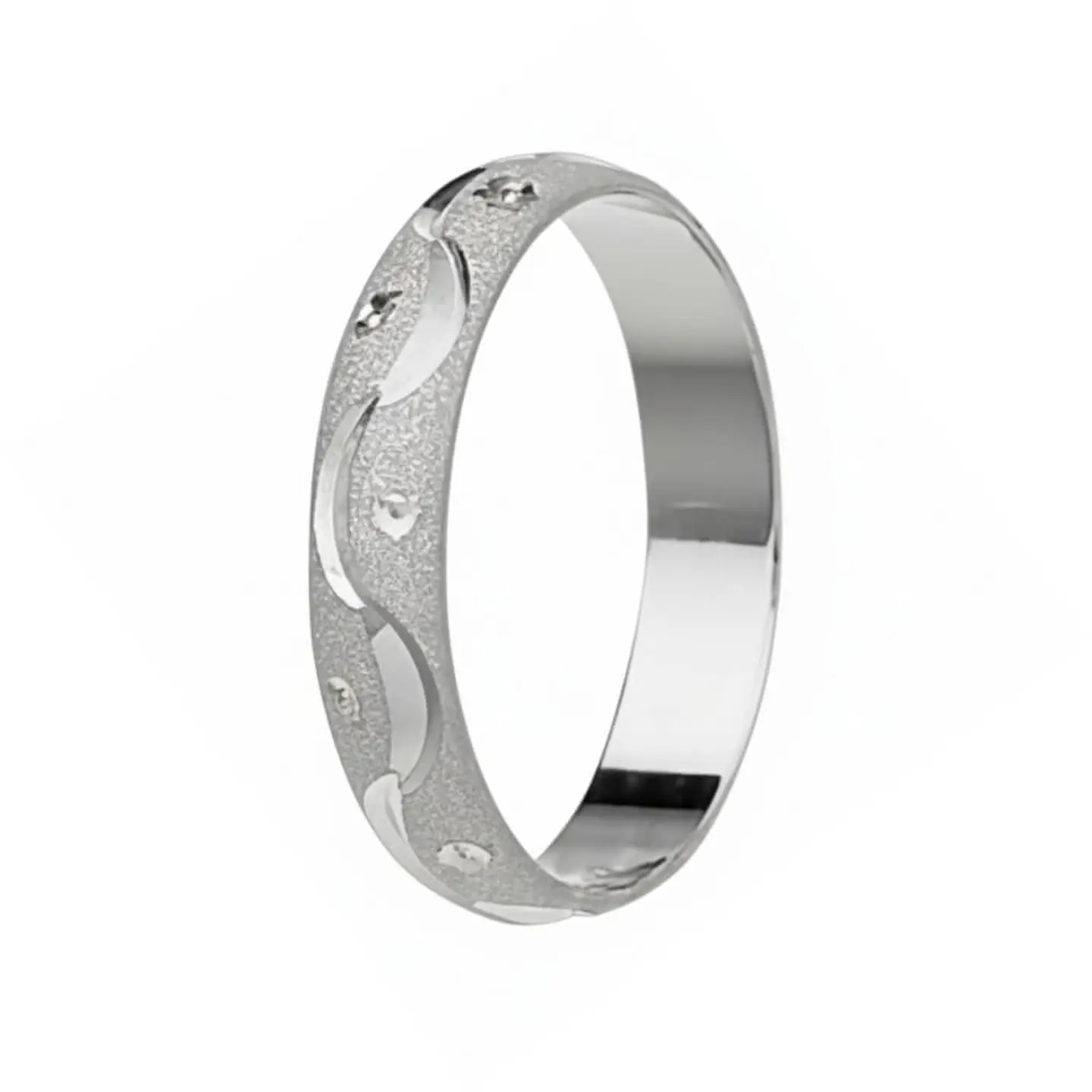 Alianza de boda labrada 1