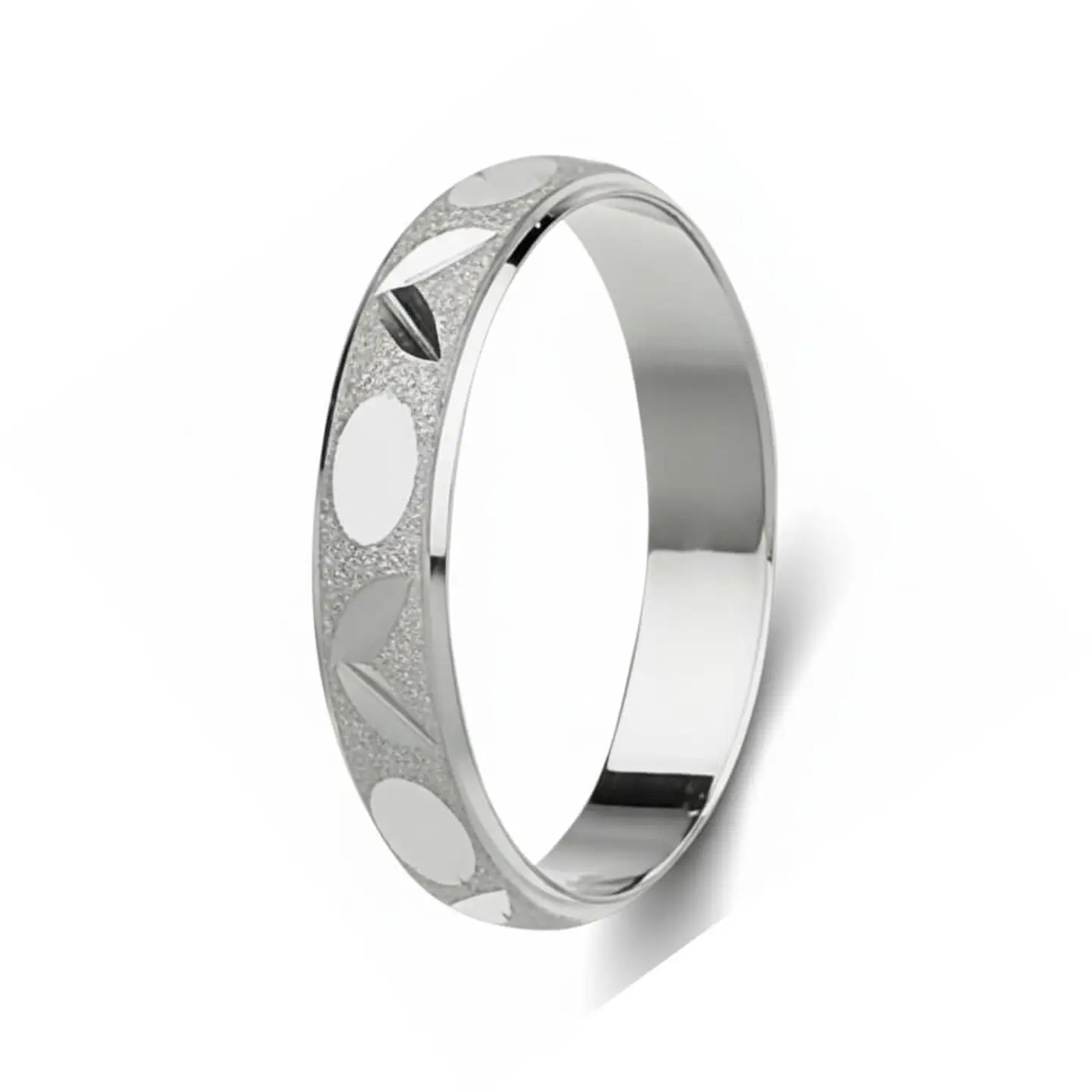 Alianza para boda en plata de ley 925 1