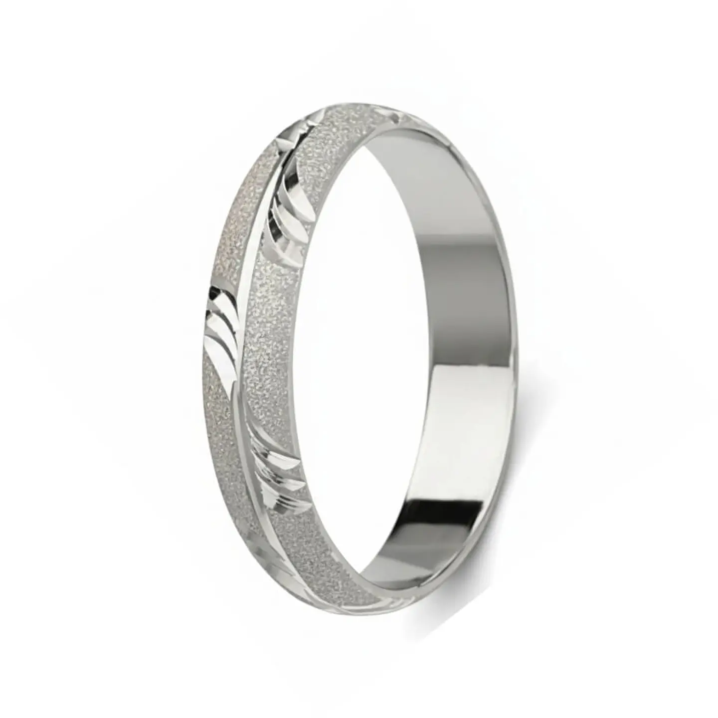 Alianza tallada para boda  1