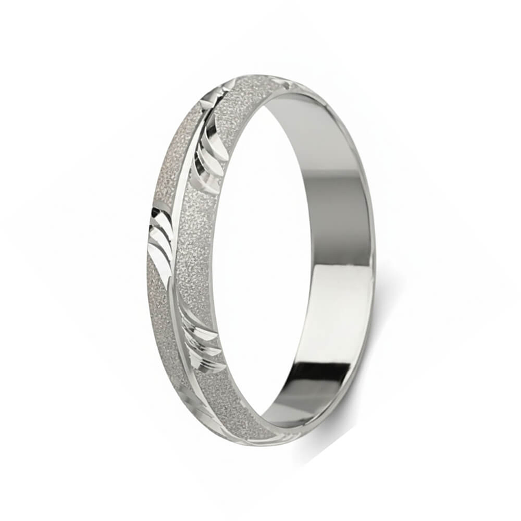 Alianza tallada para boda  1