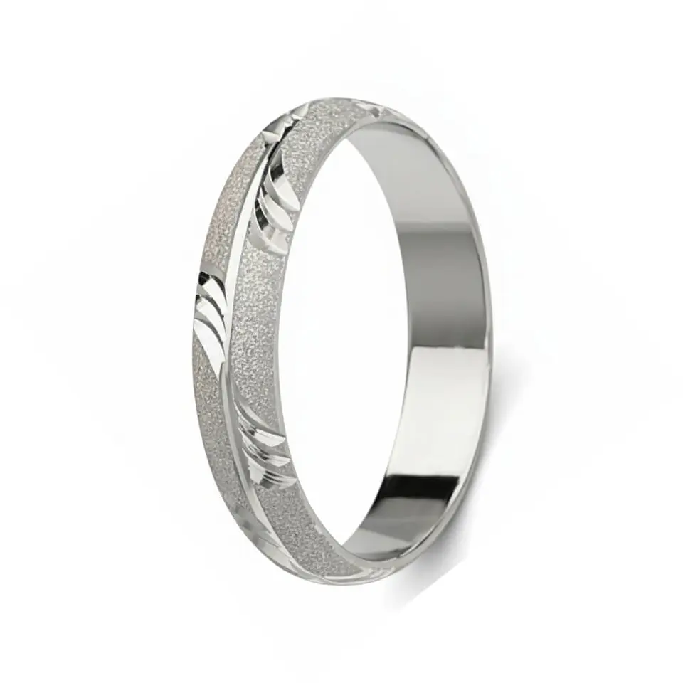 Alianza tallada para boda  1