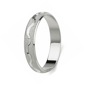 Alianzas boda de plata 925 