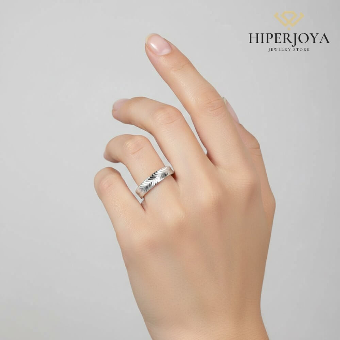 Alianza tallada en plata de ley 925 2