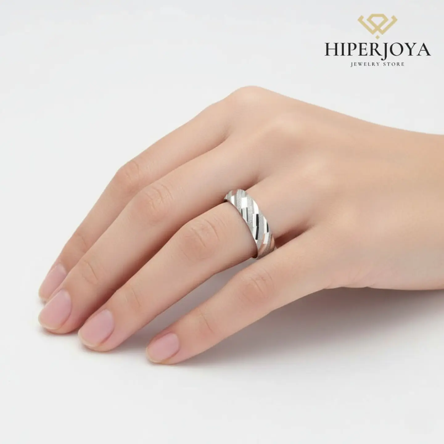 Alianza de boda en plata de ley 925 2