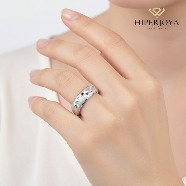 Alianza de pareja en plata de ley 925 2