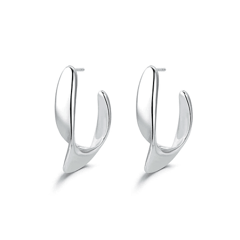 Pendiente en acero para mujer