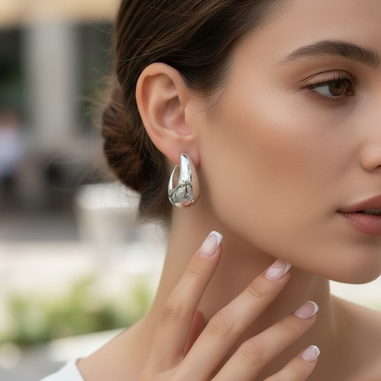 Pendientes de acero waterproof  2