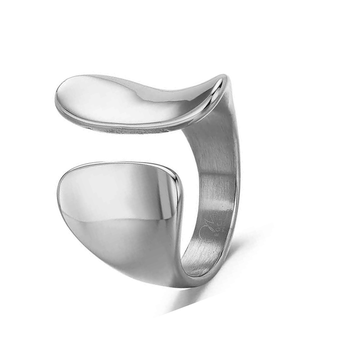 Anillo de acero abierto 1