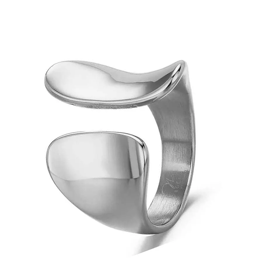 Anillo de acero abierto 1