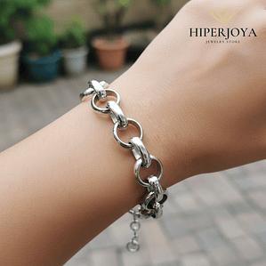 Pulsera rolo de acero