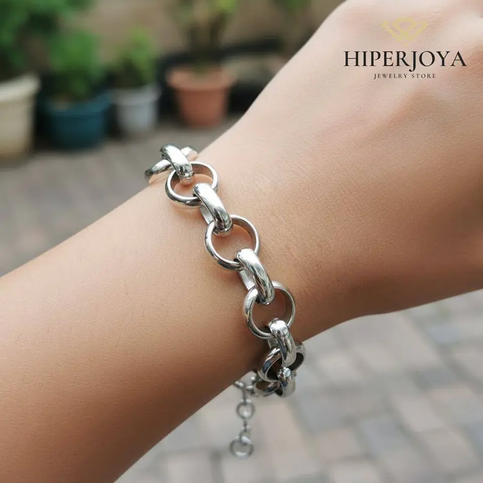 Pulsera rolo de acero 2