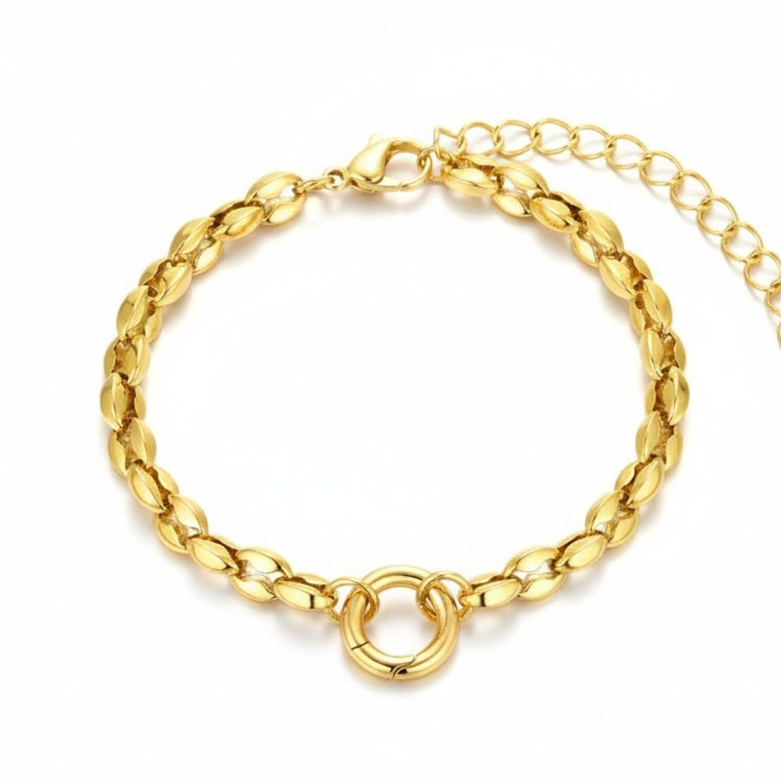 Pulsera de acero para charm 1