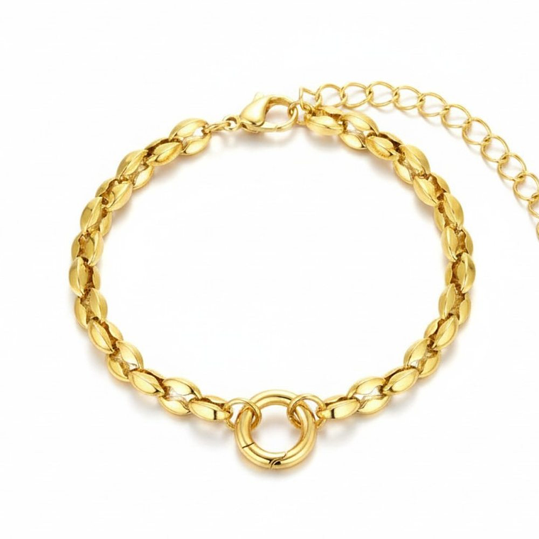 Pulsera de acero para charm 1