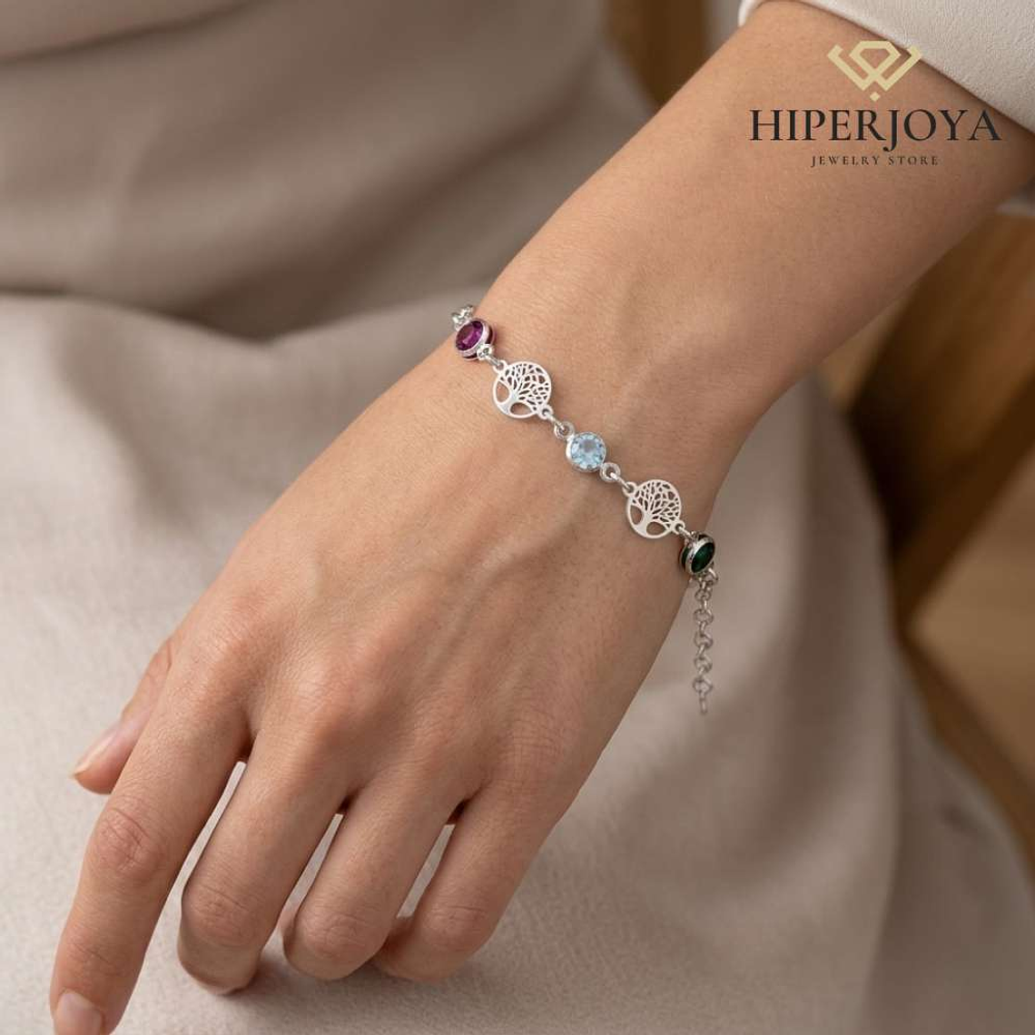 Pulsera árboles de la vida  2