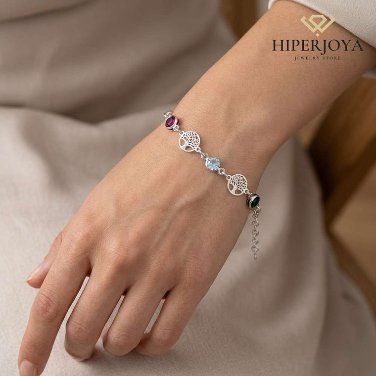 Pulsera árboles de la vida  2