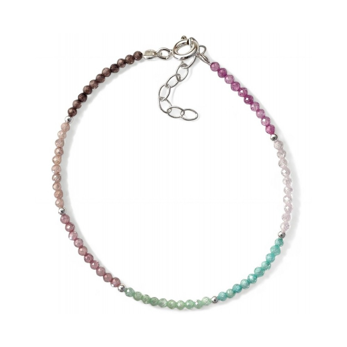 Pulsera bolas de colores 1