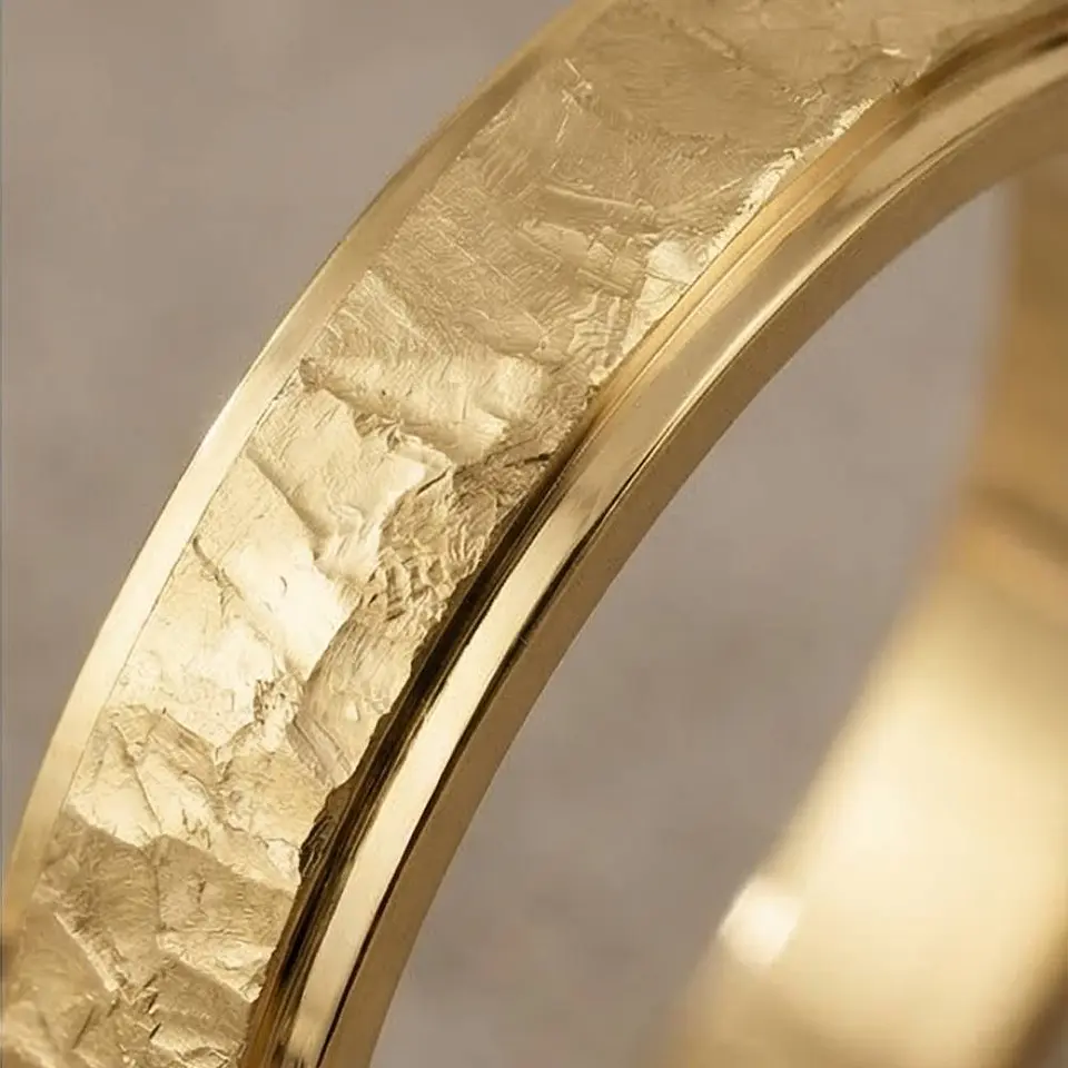 Alianza en oro amarillo 18k 3