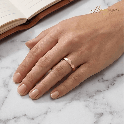 Alianza oro rosa 18k