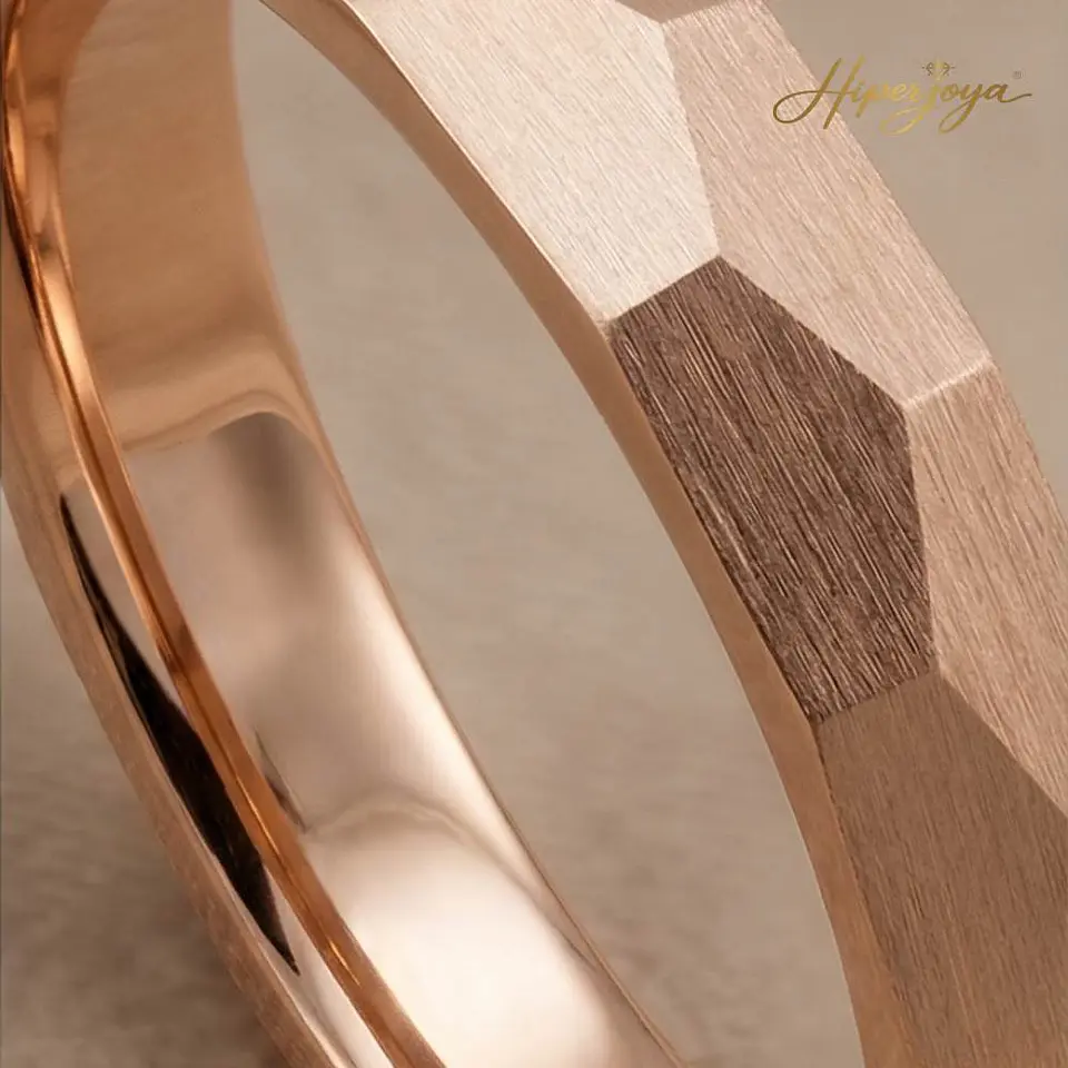 Alianza oro rosa 18k 3