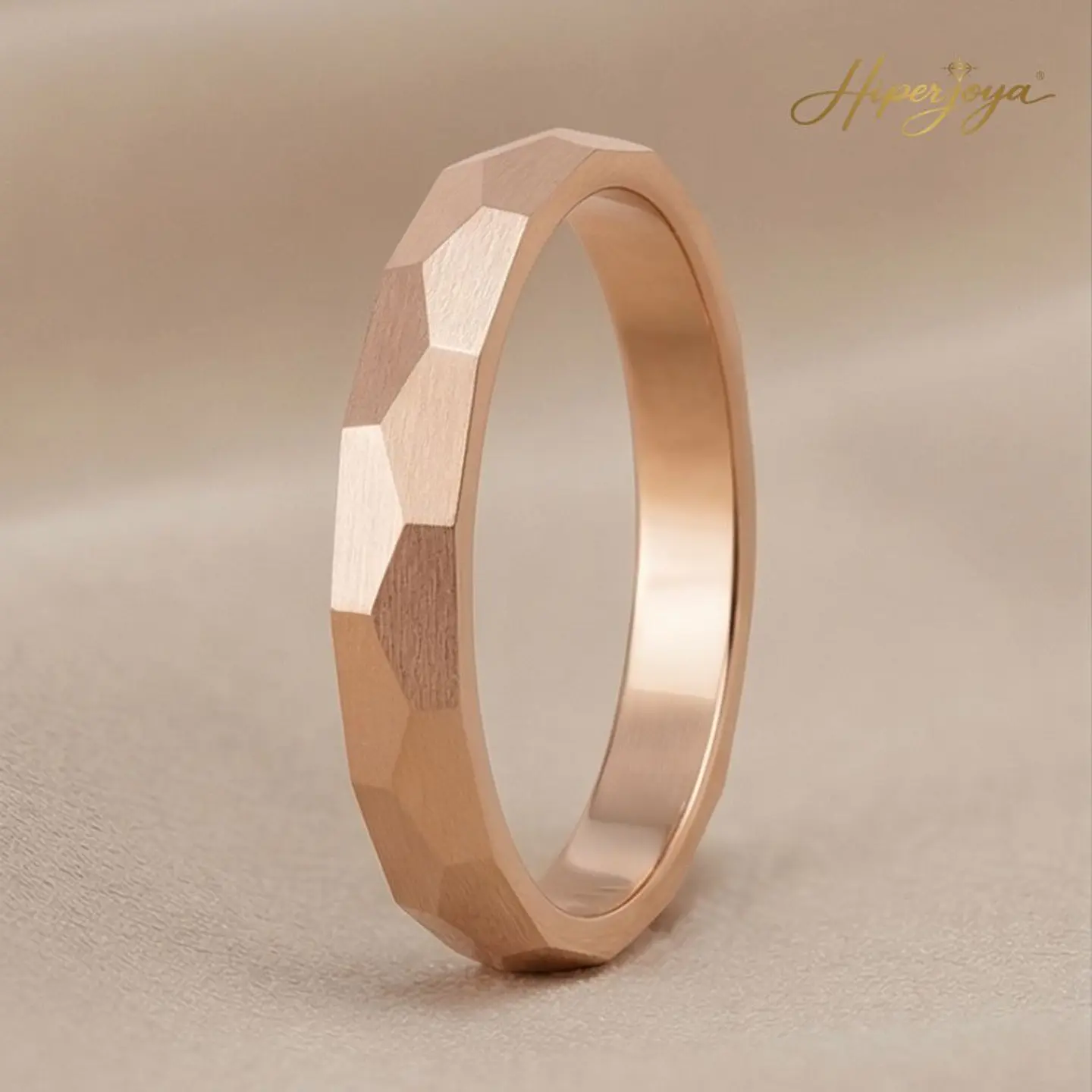 Alianza oro rosa 18k 4