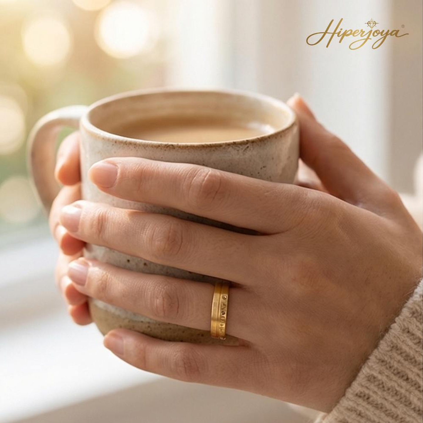 Alianza de oro 18k personalizada 27