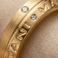Alianza de oro 18k personalizada - Miniatura 28