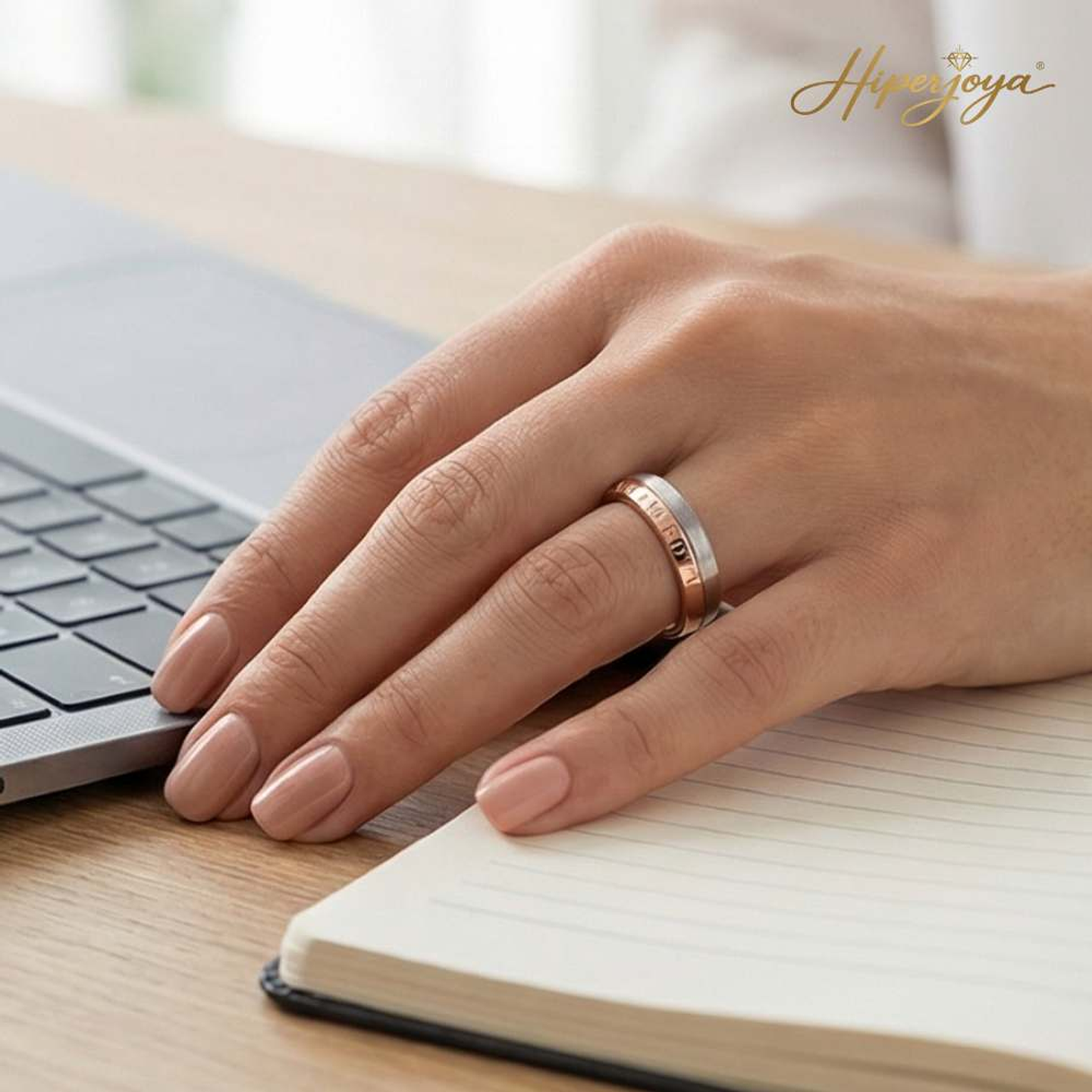 Alianza de oro 18k personalizada 33