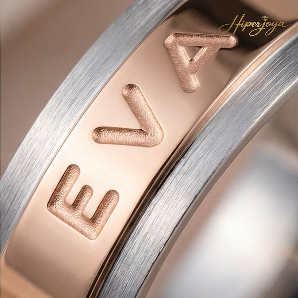 Alianza bicolor nombre personalizada 9