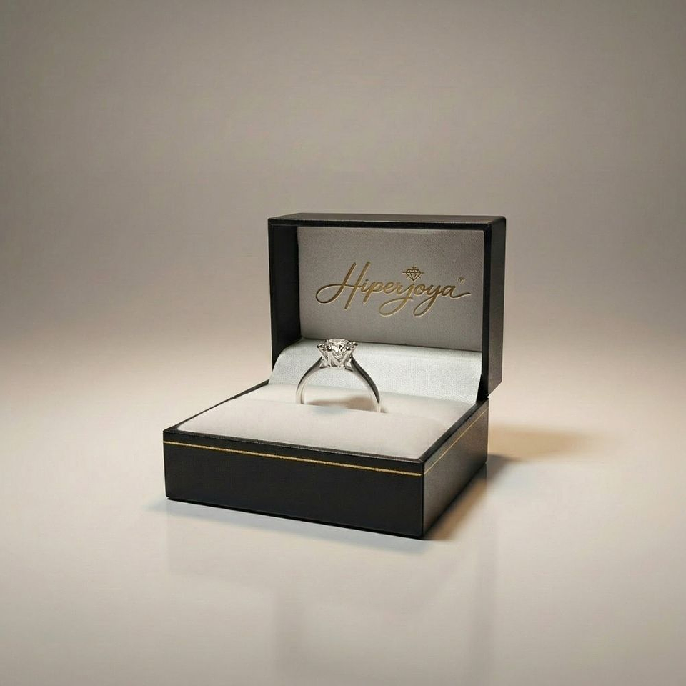 Anillo de compromiso Oro blanco 5