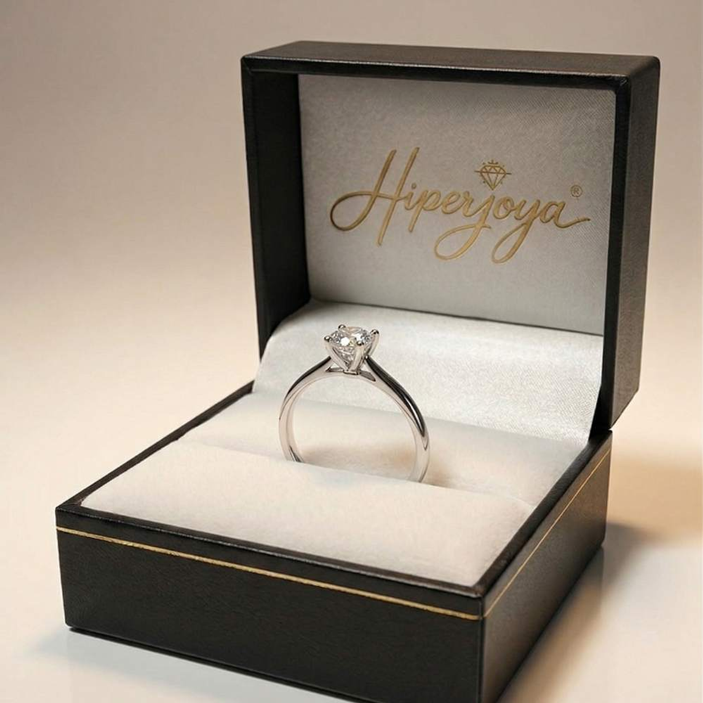 Anillo de compromiso Oro blanco 6