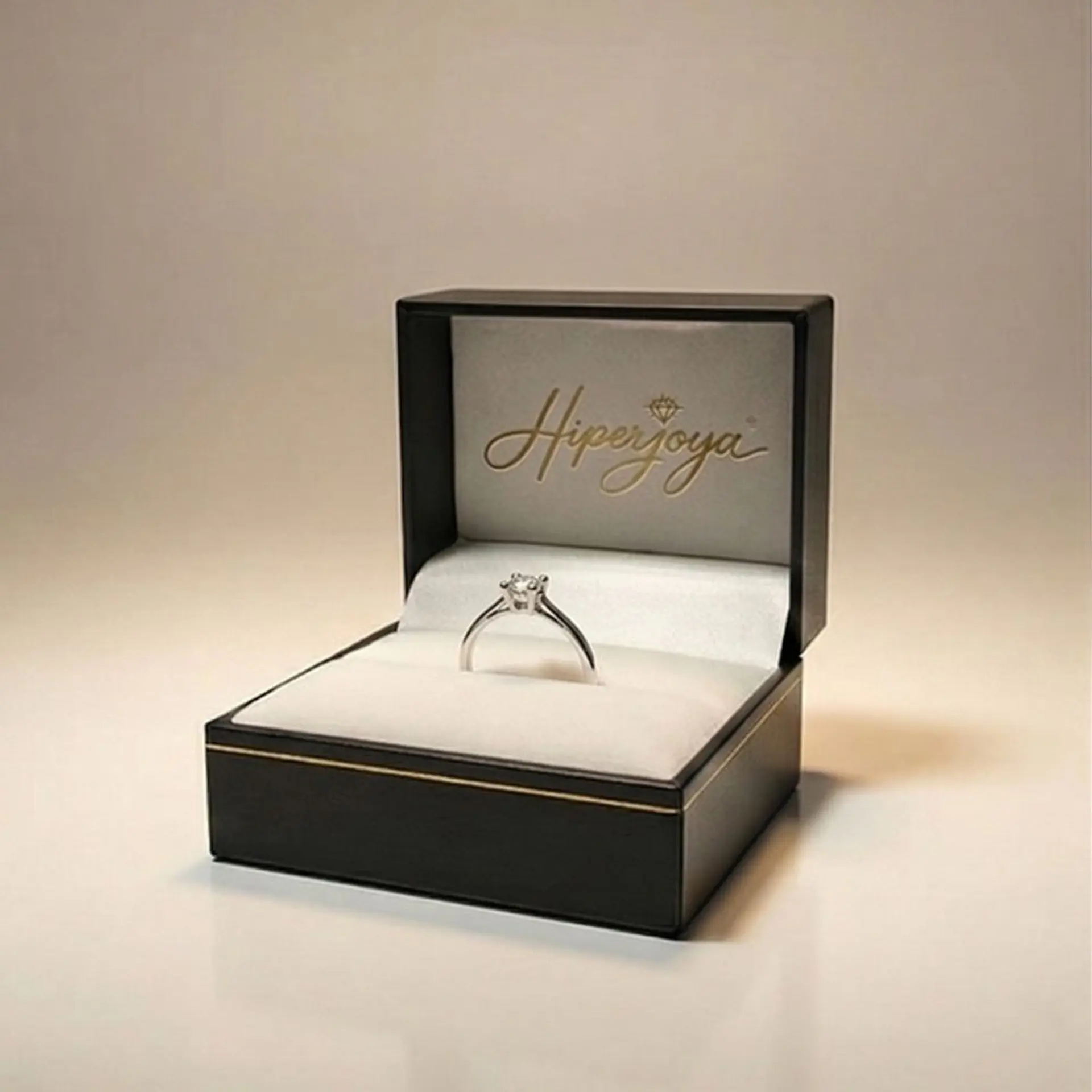Anillo de compromiso Oro blanco 6
