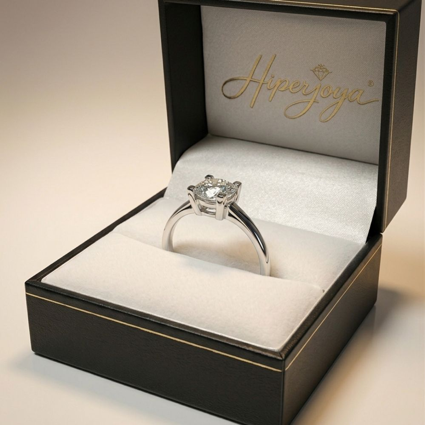 Anillo de compromiso Oro blanco 5