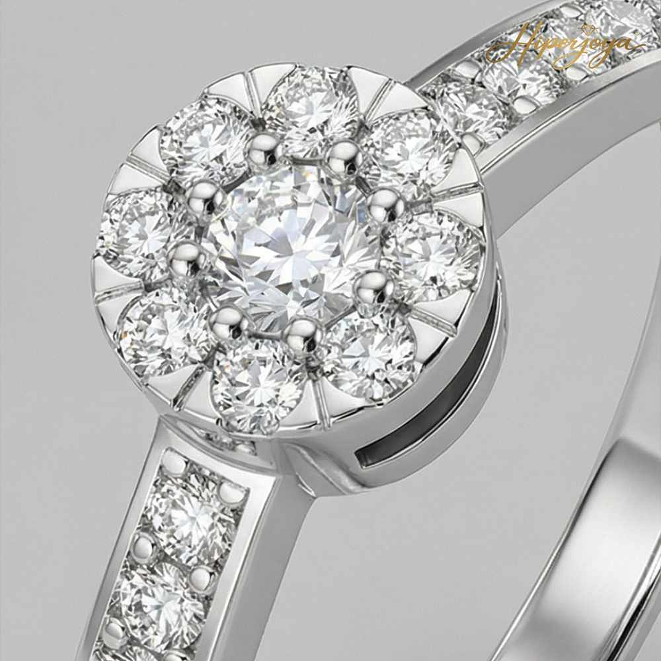 Anillo de compromiso Oro blanco 3